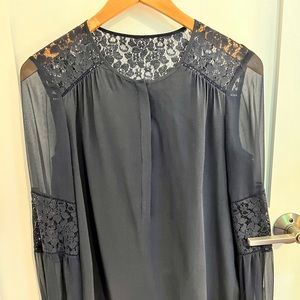 Rebecca Taylor size 2 sheer top